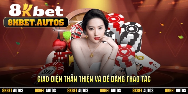 Giao diện thân thiện