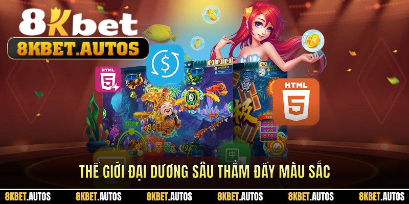 Thế giới đại dương sâu thẳm nhiều màu sắc